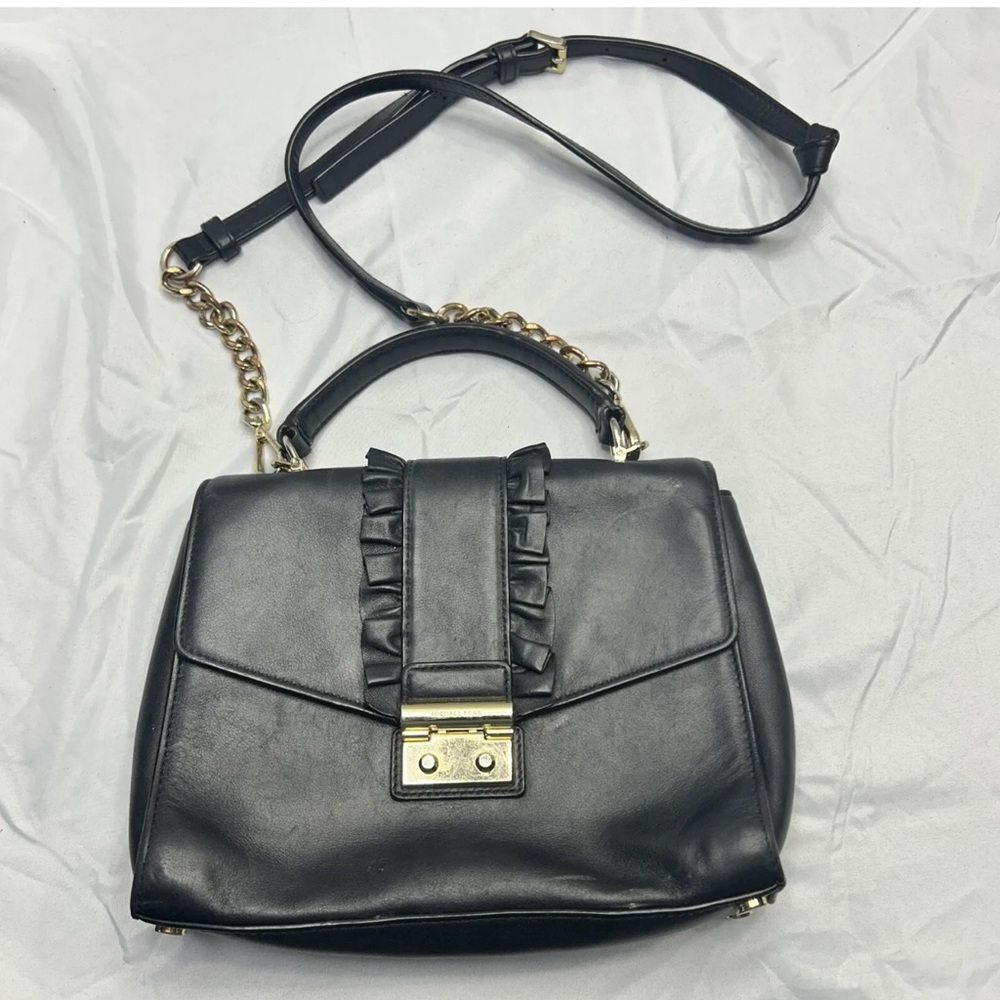 Michael Kors Sloan Medium Top Handle Satchel Leather